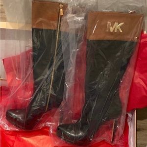 Michael Kors platform heel boots